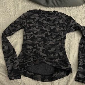 Camo pullover
